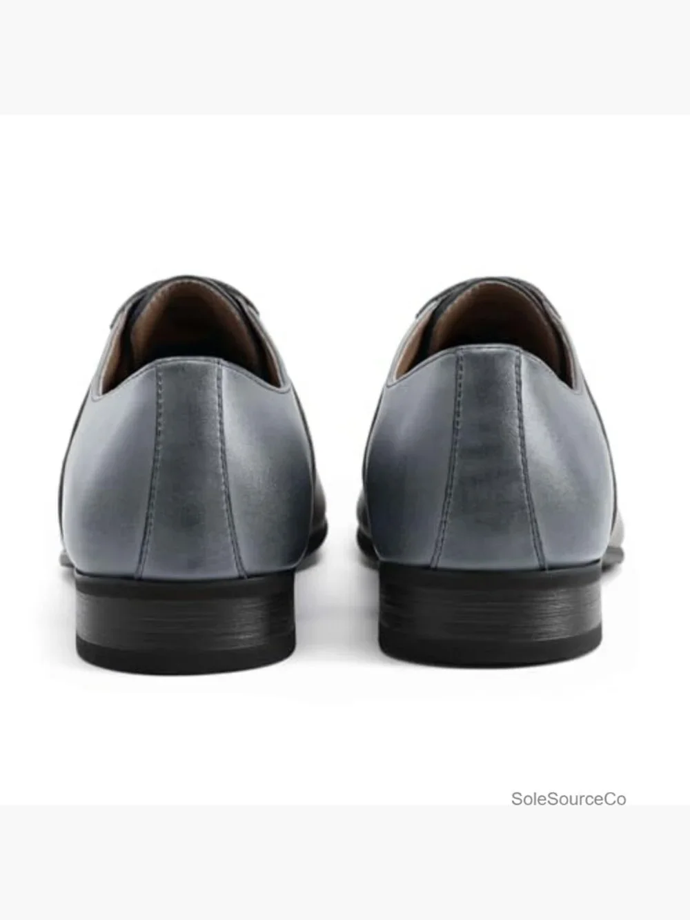 Men's Dress Oxfords Cap Toe Formal Shoes Lace Up Non-Slip Sole Cushioned Insole